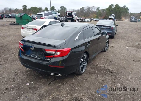 2019 Honda Accord Sport from USA, damaged, VIN 1HGCV1F38KA103901